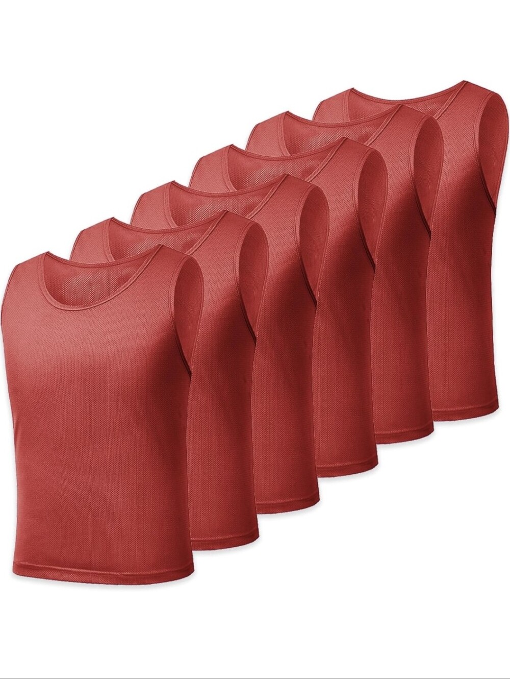 12 Pack Pinnies for Adult/Youth/Kids, Sports Pennies for Soccer Basketball